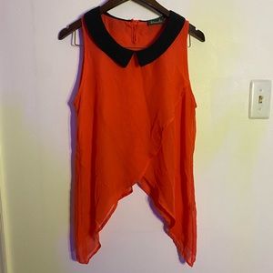 HOT PINK Sheer Top